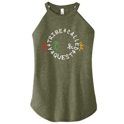 A Tribe Called Quest Circle Logo Grey Funny Gift Women’s Perfect Tri Rocker Tank