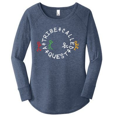 A Tribe Called Quest Circle Logo Grey Funny Gift Women's Perfect Tri Tunic Long Sleeve Shirt