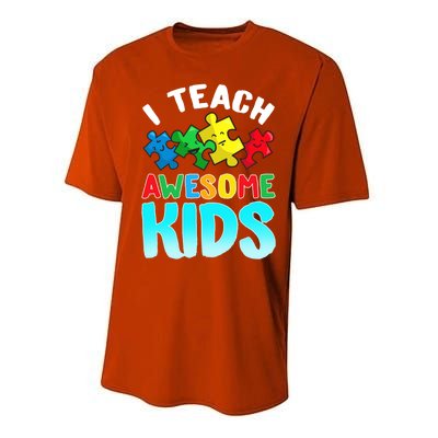 Autism Teacher Cute Gift Special Education Appreciation Gift Performance Sprint T-Shirt