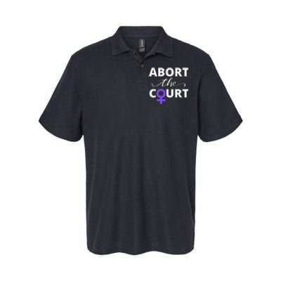 Abort The Court Softstyle Adult Sport Polo