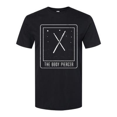 Awesome Tarot Card The Body Piercer A Piercing Studio Owner Softstyle CVC T-Shirt