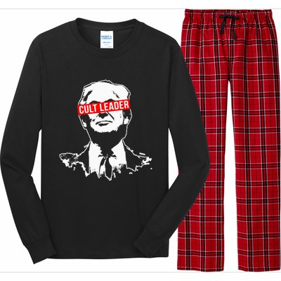 Anti Trump Cult Leader Who Took It Too Far Long Sleeve Pajama Set