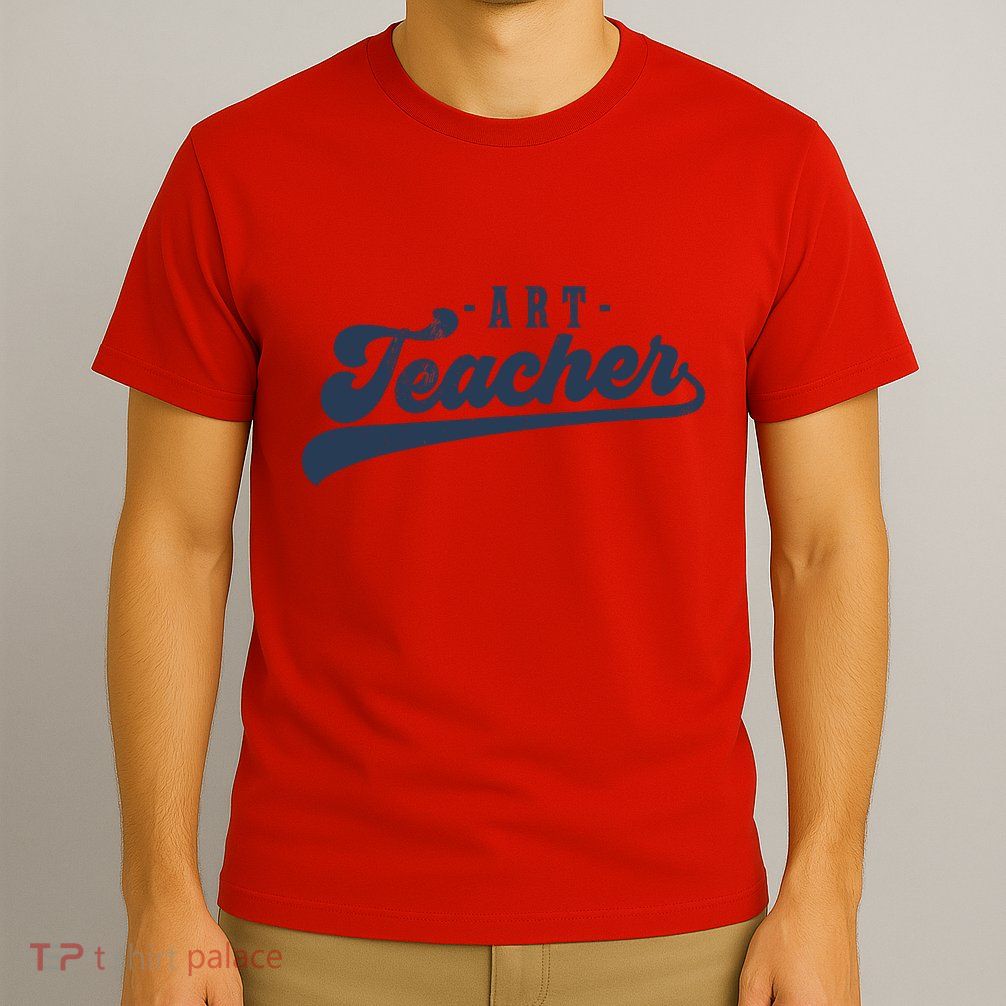 Art Teacher Cute Vintage Graphic Art Teacher T-Shirt