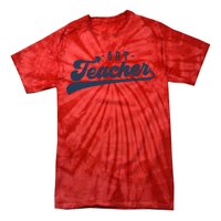 Art Teacher Cute Vintage Graphic Art Teacher Tie-Dye T-Shirt