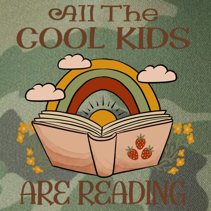 All The Cool Are Reading Gift For Reading Books Legacy Tie Dye Trucker Hat