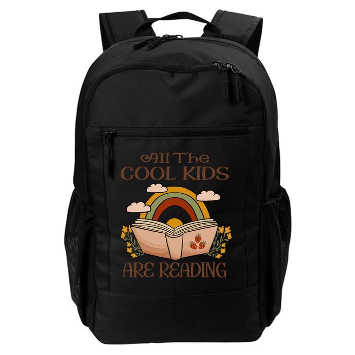 All The Cool Are Reading Gift For Reading Books Backpack
