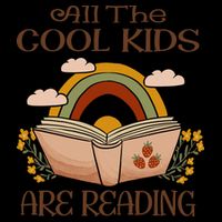 All The Cool Are Reading Gift For Reading Books 16 in Basic Backpack
