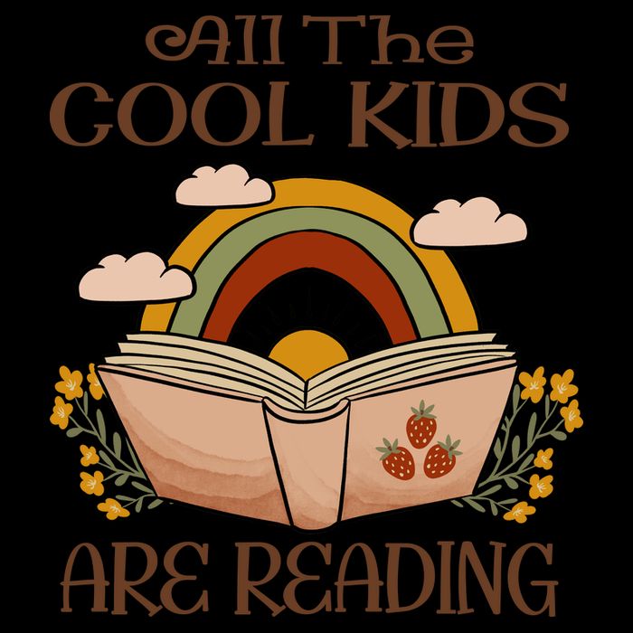 All The Cool Are Reading Gift For Reading Books 16 in Basic Backpack