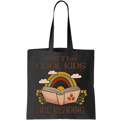 All The Cool Are Reading Gift For Reading Books Bag
