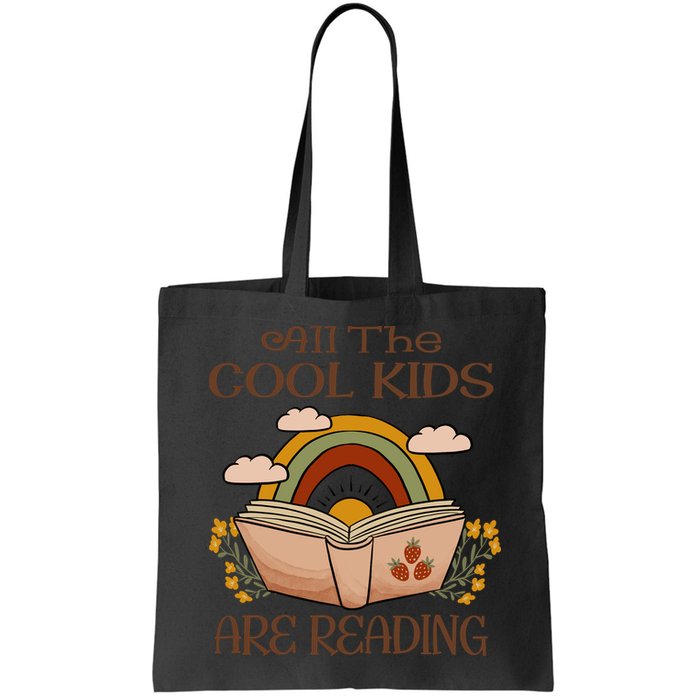 All The Cool Are Reading Gift For Reading Books Bag