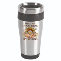 All The Cool Are Reading Gift For Reading Books 16oz Travel Tumbler