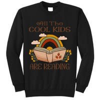 All The Cool Are Reading Gift For Reading Books Tall Sweatshirt