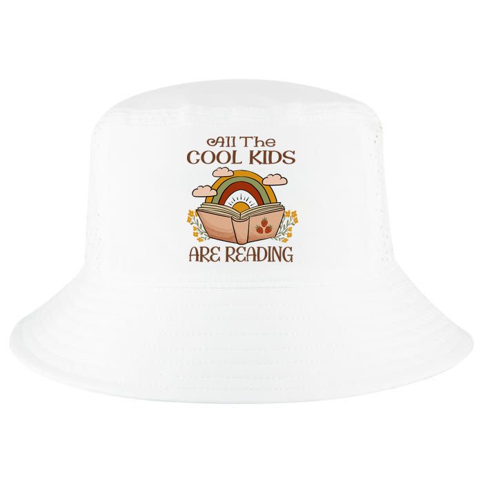 All The Cool Are Reading Gift For Reading Books Cool Comfort Performance Bucket Hat