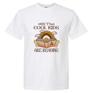 All The Cool Are Reading Gift For Reading Books Garment-Dyed Heavyweight T-Shirt