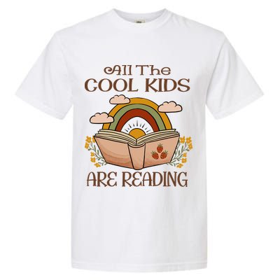All The Cool Are Reading Gift For Reading Books Garment-Dyed Heavyweight T-Shirt