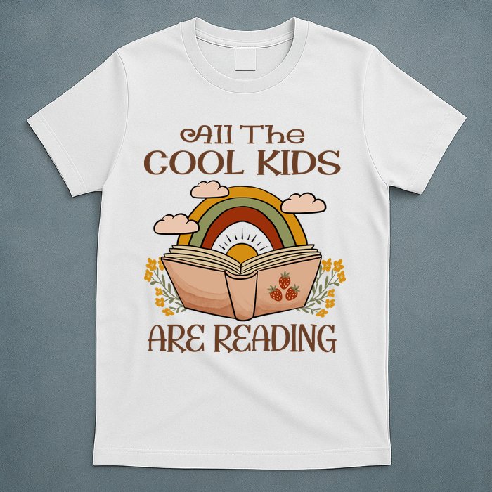 All The Cool Are Reading Gift For Reading Books T-Shirt