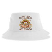 All The Cool Are Reading Gift For Reading Books Sustainable Bucket Hat