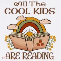 All The Cool Are Reading Gift For Reading Books Adult Drive Performance Visor