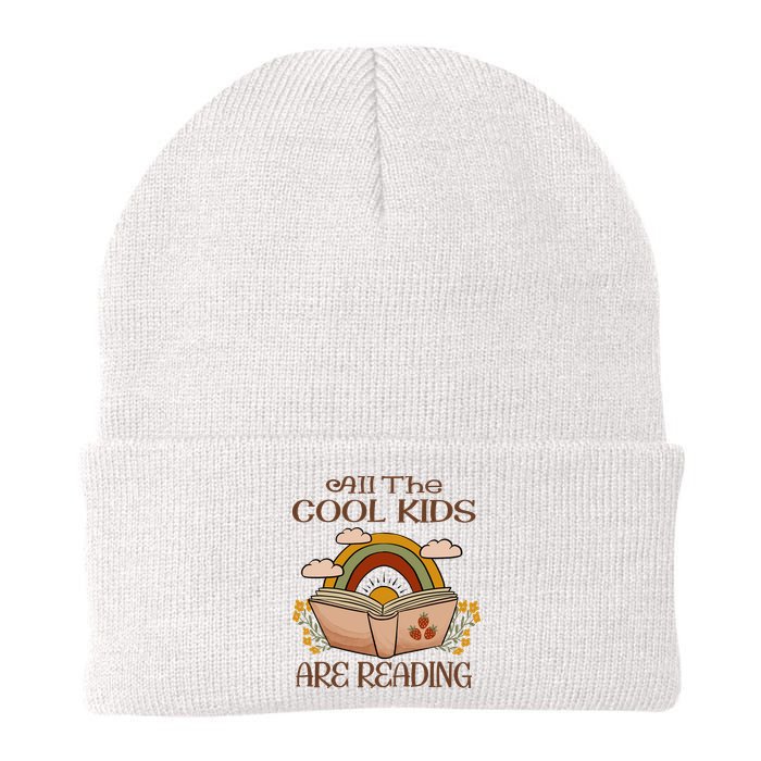 All The Cool Are Reading Gift For Reading Books Beanie