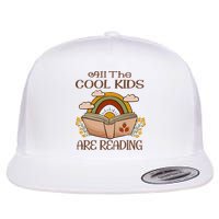 All The Cool Are Reading Gift For Reading Books Flatbill Hat