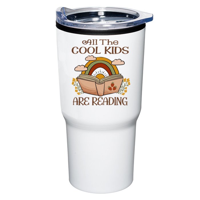 All The Cool Are Reading Gift For Reading Books Tumbler