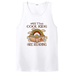 All The Cool Are Reading Gift For Reading Books PosiCharge Competitor Tank