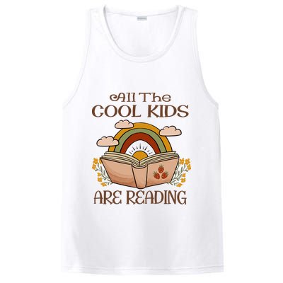 All The Cool Are Reading Gift For Reading Books PosiCharge Competitor Tank