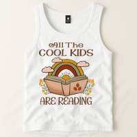 All The Cool Are Reading Gift For Reading Books Tank Top