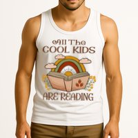 All The Cool Are Reading Gift For Reading Books Tank Top