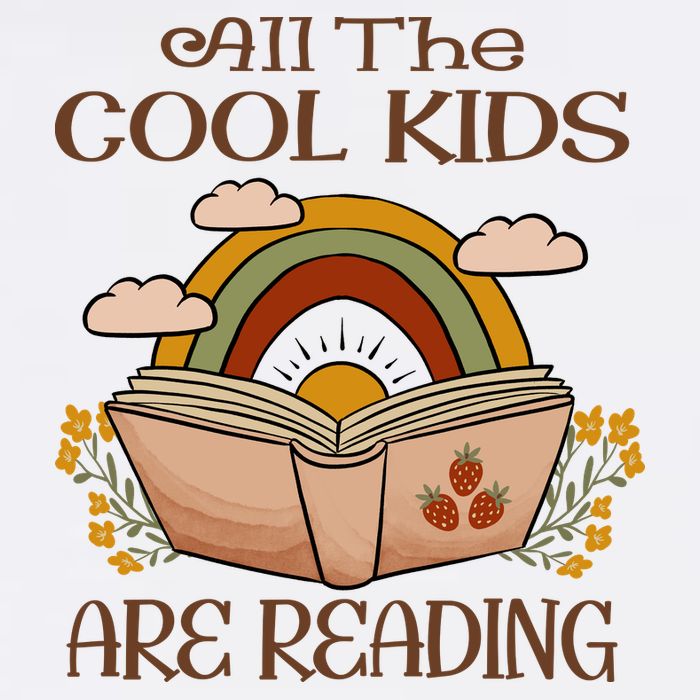 All The Cool Are Reading Gift For Reading Books Visor