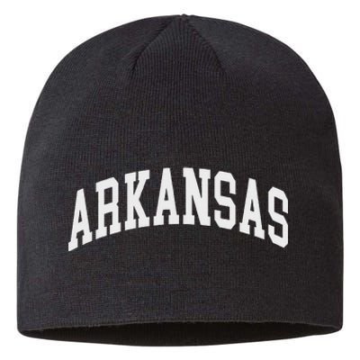 Arkansas Throwback Design Classic Sustainable Beanie