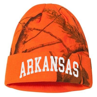 Arkansas Throwback Design Classic Kati Licensed 12" Camo Beanie