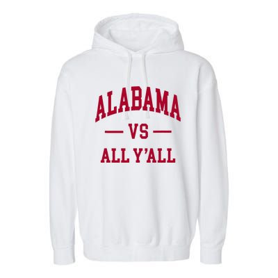 Alabama Throwback Design Classic Garment-Dyed Fleece Hoodie