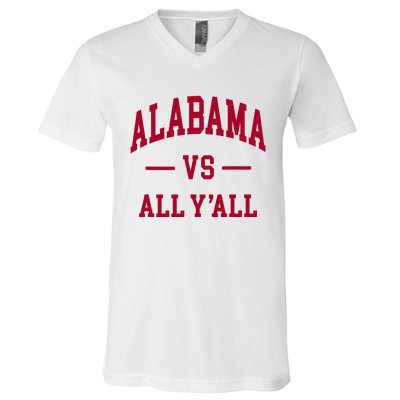 Alabama Throwback Design Classic V-Neck T-Shirt