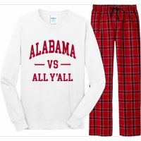 Alabama Throwback Design Classic Long Sleeve Pajama Set