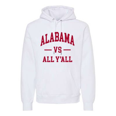 Alabama Throwback Design Classic Premium Hoodie