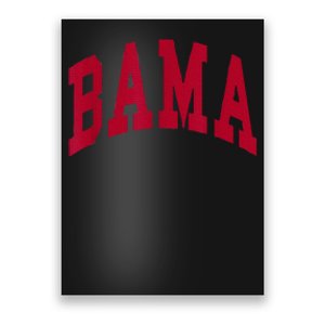 Alabama Throwback Design Classic Poster