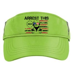 Arrest This Donald Trump 2024 Adult Drive Performance Visor