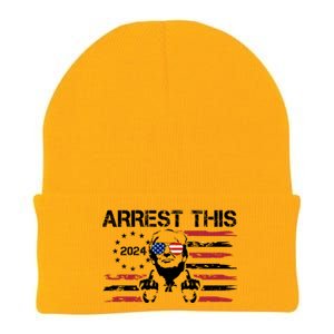 Arrest This Donald Trump 2024 Knit Cap Winter Beanie