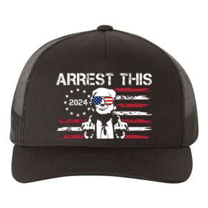 Arrest This Donald Trump 2024 Yupoong Adult 5-Panel Trucker Hat