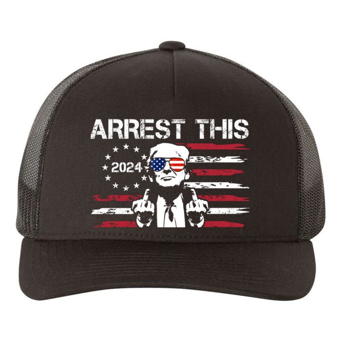 Arrest This Donald Trump 2024 Yupoong Adult 5-Panel Trucker Hat