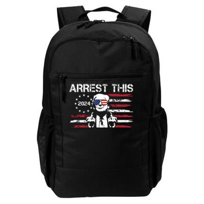 Arrest This Donald Trump 2024 Daily Commute Backpack