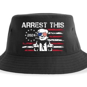 Arrest This Donald Trump 2024 Sustainable Bucket Hat