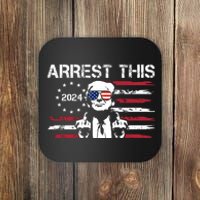 Arrest This Donald Trump 2024 Coaster