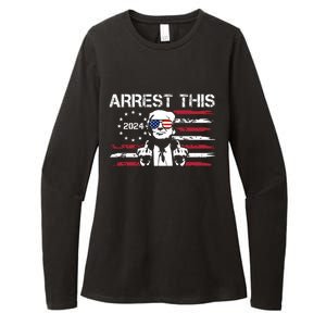 Arrest This Donald Trump 2024 Womens CVC Long Sleeve Shirt