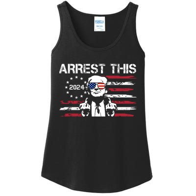 Arrest This Donald Trump 2024 Ladies Essential Tank