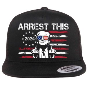 Arrest This Donald Trump 2024 Flat Bill Trucker Hat