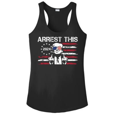 Arrest This Donald Trump 2024 Ladies PosiCharge Competitor Racerback Tank