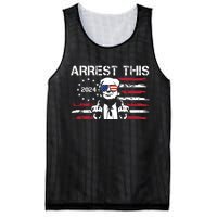 Arrest This Donald Trump 2024 Mesh Reversible Basketball Jersey Tank