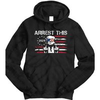 Arrest This Donald Trump 2024 Tie Dye Hoodie